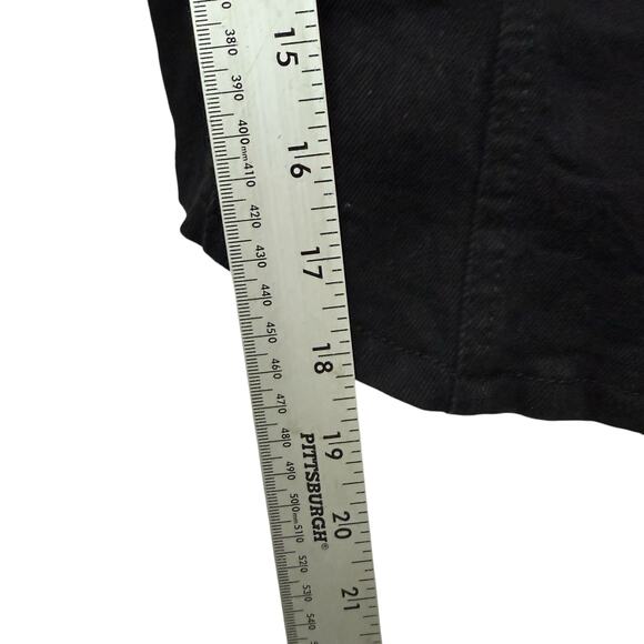 NWT Reformation‎ Karla Studded Bustier Denim Top Black Women’s Size 0 - Picture 9 of 10